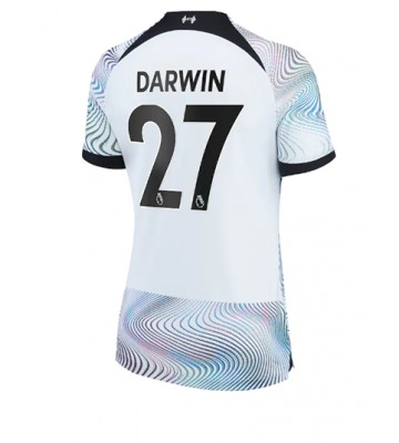 Liverpool Darwin Nunez #27 Bortedrakt Kvinner 2022-23 Kortermet